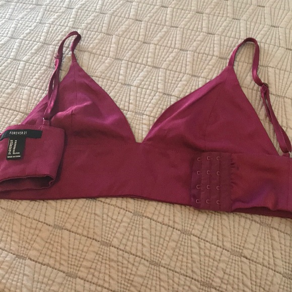 Purple bralette top - Picture 2 of 3